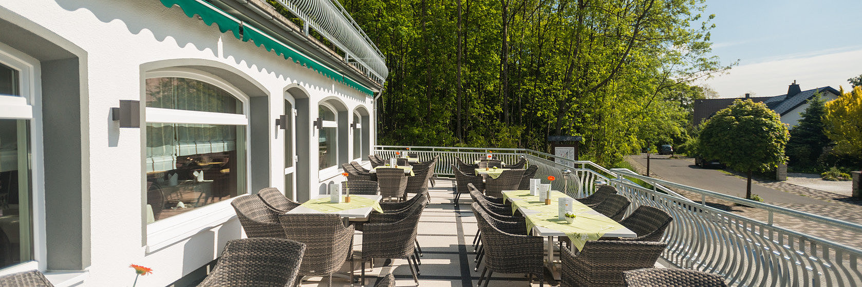 Landhotel Kristall Terrasse